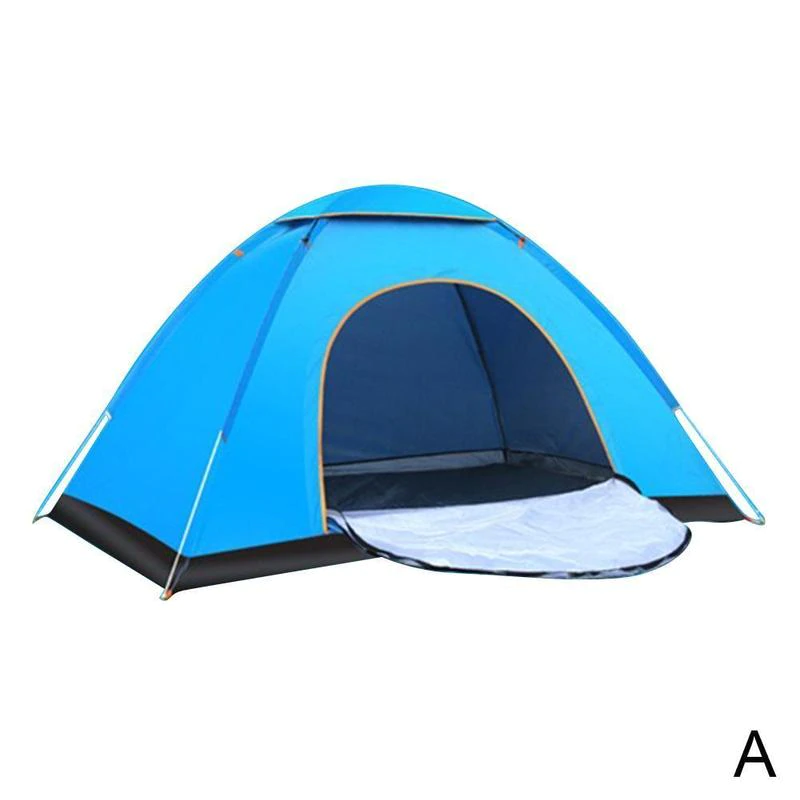 Cheap Goat Tents Automatic Camping Tent 1 2 Person Family Tent Double Protable Backpacking Setup Awning Tent Instant Outdoor Hiking Travel L H3b0   
